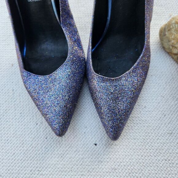 Jeffrey campbell glitter pointy stiletto heels - Picture 7 of 7